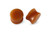 Pair Orange Aventurine Stone Plugs