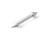 8g 316L Surgical Steel Spike Cone Straight Barbell