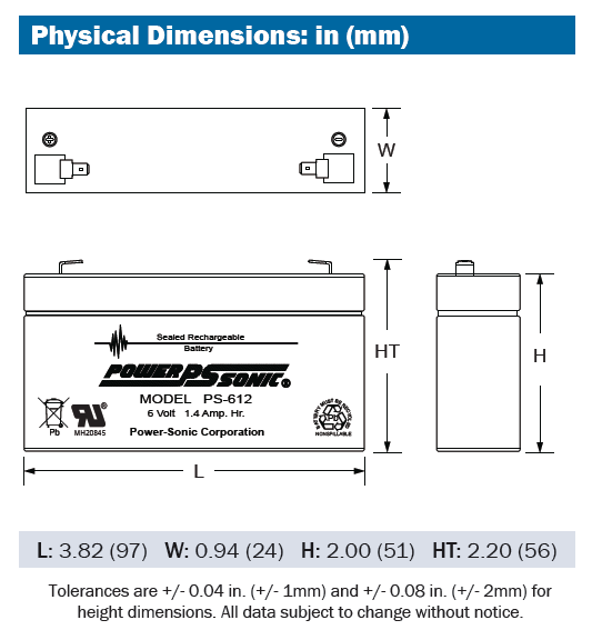 Powersonic PS-612