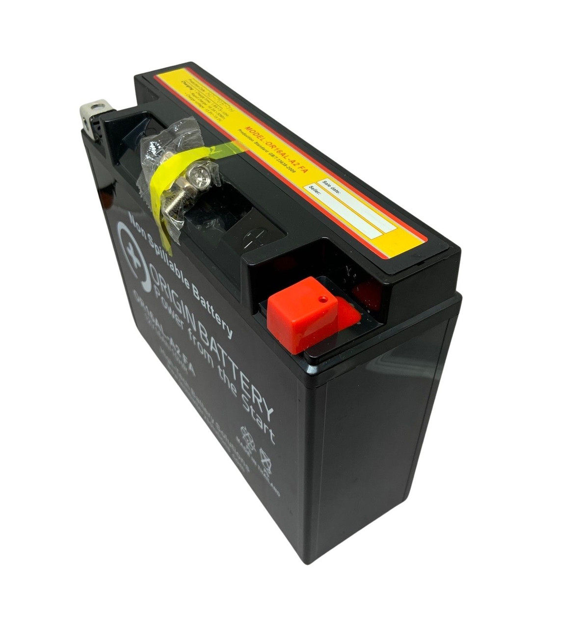 BS Battery BB16AL-A2 SLA Ready To Start - Motoparts Outlet