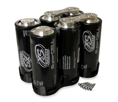 XS Power SB500-47 Group 47 12V Supercapacitor Bank, 4000 Watts 500