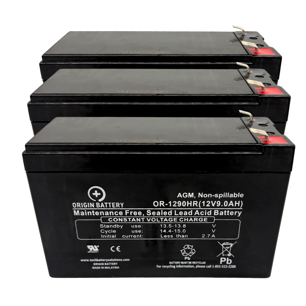 Batterie De Remplacement T6 Power Pour Eaton 9130 3000 Rack - VRLA 12V, 648 VAh - Alimentation De Secours