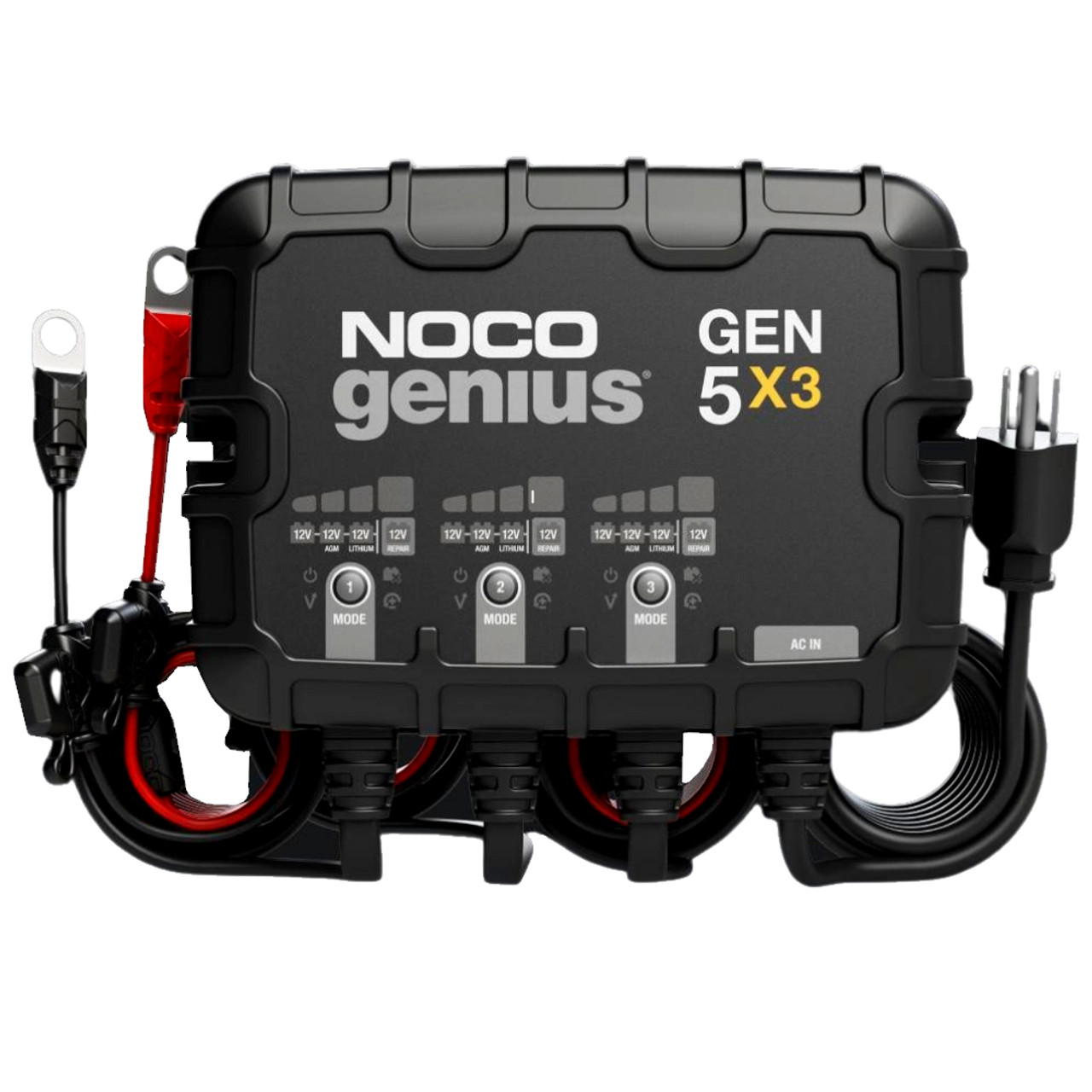 NOCO GEN5X3 12V 3-Bank 15-Amp On-Board Battery Charger