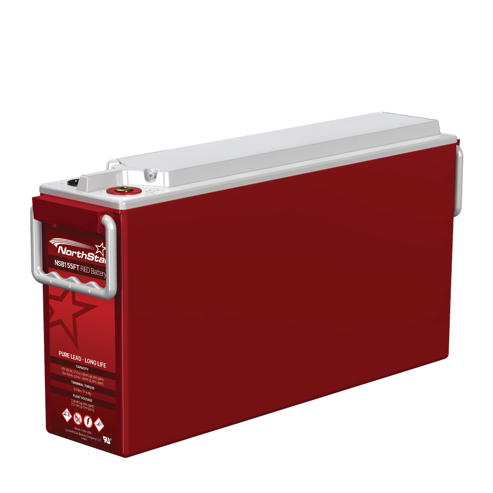 NorthStar NSB155FT RED Pure Lead Long Life Battery