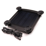 Battery Tender 5W solar panel 021-1171 with output lead, product photo