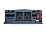 Samlex NTX-400-12 inverter front panel with USB port and AC outlets