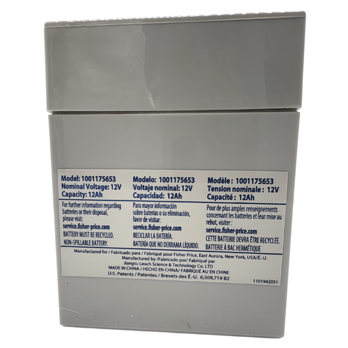 00801-1869 Power Wheels 12 v Battery 00801-1869 Power Wheels 12 v Battery