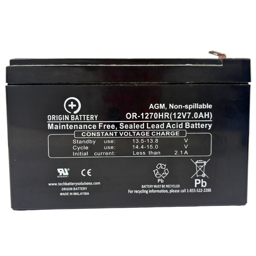 Portalac PX12072F2 Battery Replacement