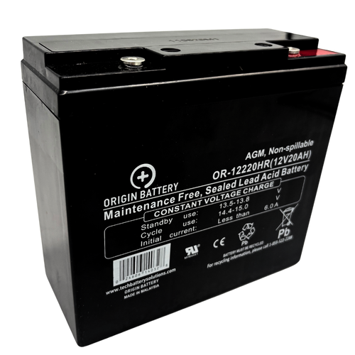 Tempest TR22-12 Battery Replacement