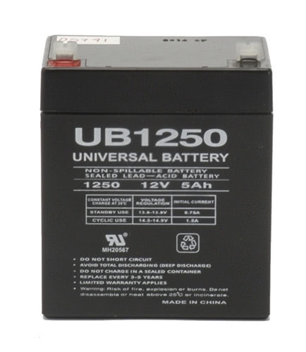 Panasonic LC-R12V5P Battery Replacement