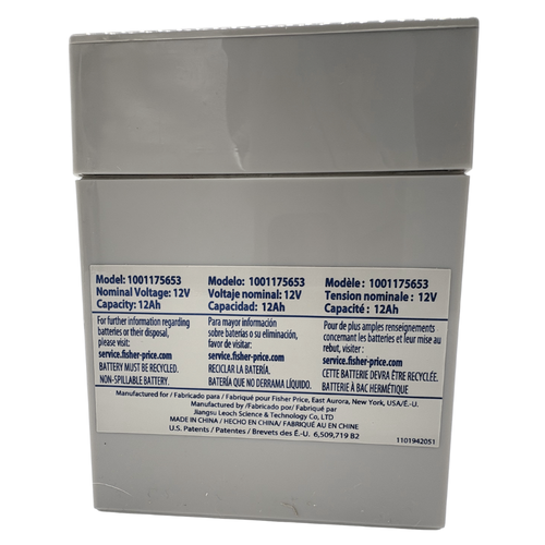 Tough Talking Jeep Wrangler Power Wheels Battery