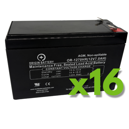 Minuteman MM3000CP/1 Battery Replacement Kit also fits: MM3000CP/2