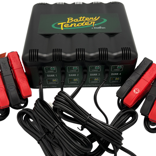 Deltran Battery Tender 4-Bank International 12V Charger