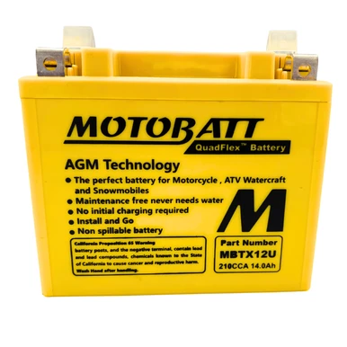 Yacht CB12B-B2 - AGM MBTX12U Battery Replacement