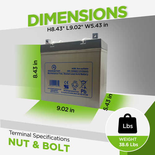 Jazzy 614 battery, 614 Battery