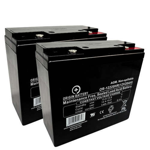 24V 20AH - Electric Wheelchair Battery Upgrade