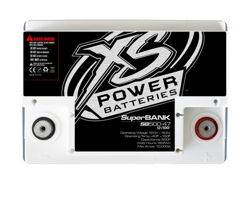 CB 10m トランシーバー AT-500M || XS Power SB500-47 Group 47 12V Supercapacitor Bank, 4000 Watts 500