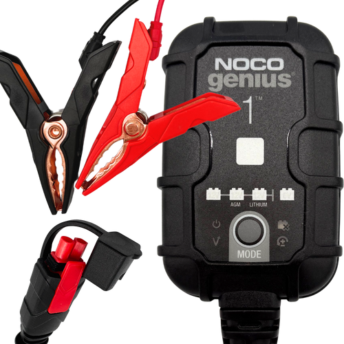 NOCO GENIUS1 Battery Charger and Maintainer 1 Amp