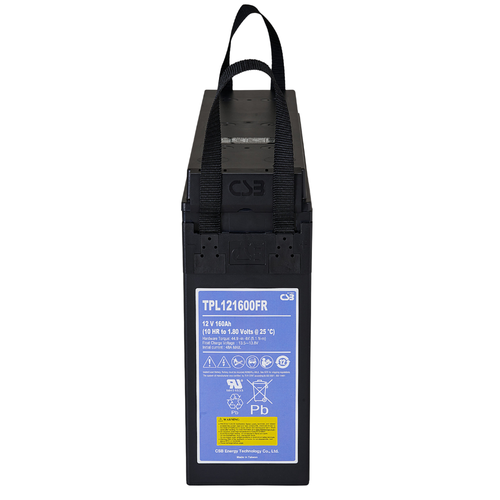 CSB TPL121600FR 12V 159Ah front terminal telecom battery, replacement for TPL121500