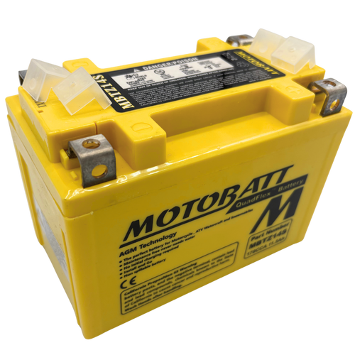 Motobatt 12V 12AH Battery | 190CCA AGM | MBTZ14S