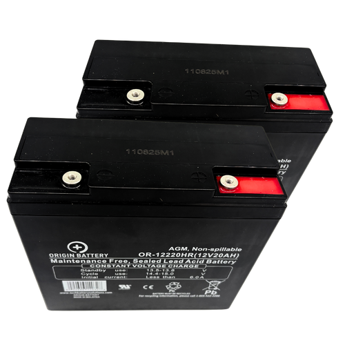 24 VOLT 20AH Electric Scooter AGM - Battery Replacement Kit