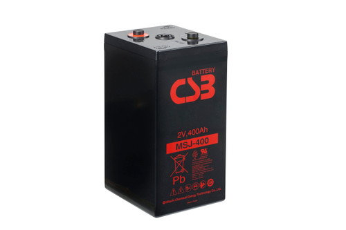 CSB MSJ-400 2V 405Ah pure lead AGM standby cell
