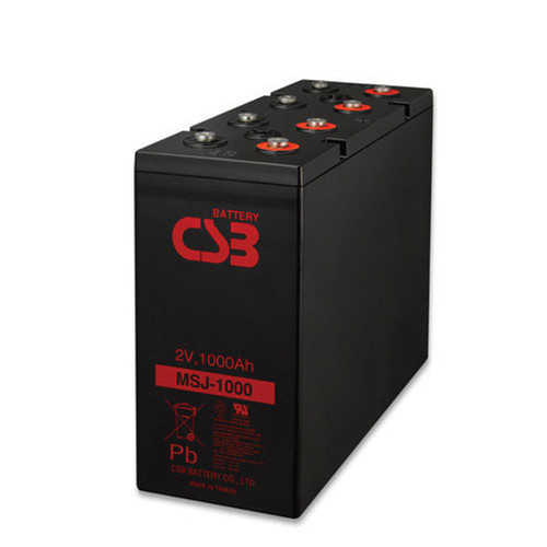 CSB MSJ-1000 2V 1016Ah pure lead AGM standby cell