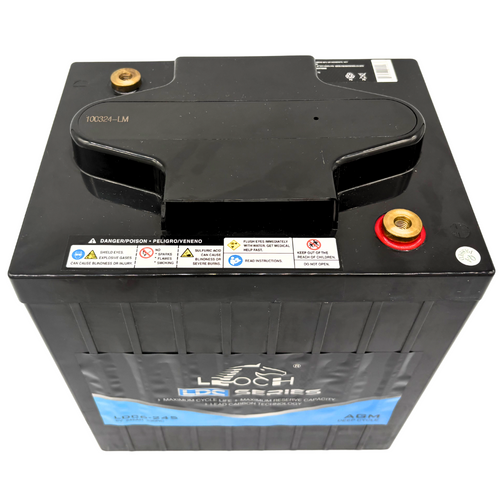 Leoch LDC6-245 6V 245Ah AGM Deep Cycle Battery