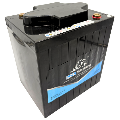 Leoch LDC6-245 6V 245Ah AGM Deep Cycle Battery