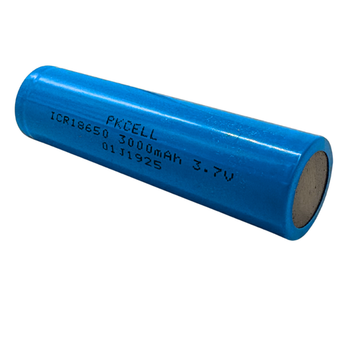 PK Cell ICR18650 3000mAh 3.7V Lithium-Ion Battery | High-Capacity Rechargeable Cell