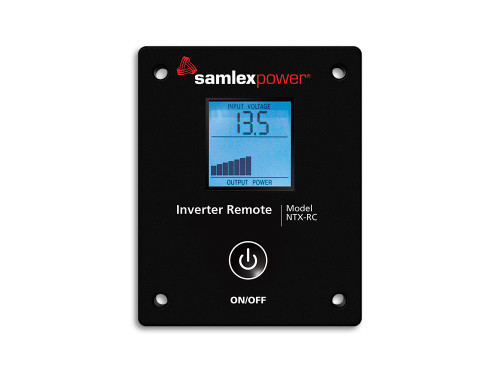 Samlex NTX-RC LCD remote control included with NTX-2000-12