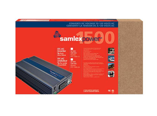 Samlex PST-1500-12 retail packaging