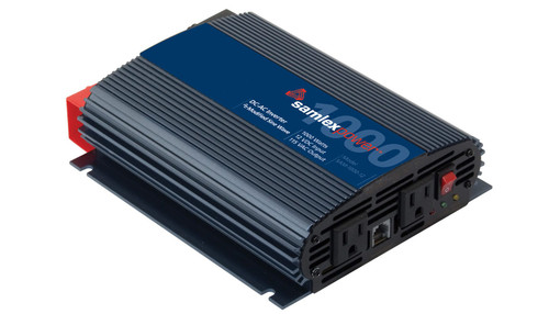 Samlex SAM-1000-12 1000 watt modified sine wave inverter with two outlets and remote port