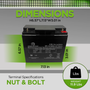 Interstate SLA1119 Battery Replacement also fits: SLA1117