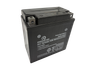 XT9-B Compatible Battery Replacement - Origin CB9-B 12V 8Ah AGM battery, angled view
