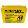 Motobatt 12V 25AH Battery | 350CCA AGM | MBTX24U