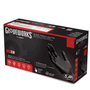 AMMEX Gloveworks Black Nitrile Gloves 5 Mil | Industrial Grade Powder-Free - 100 Count