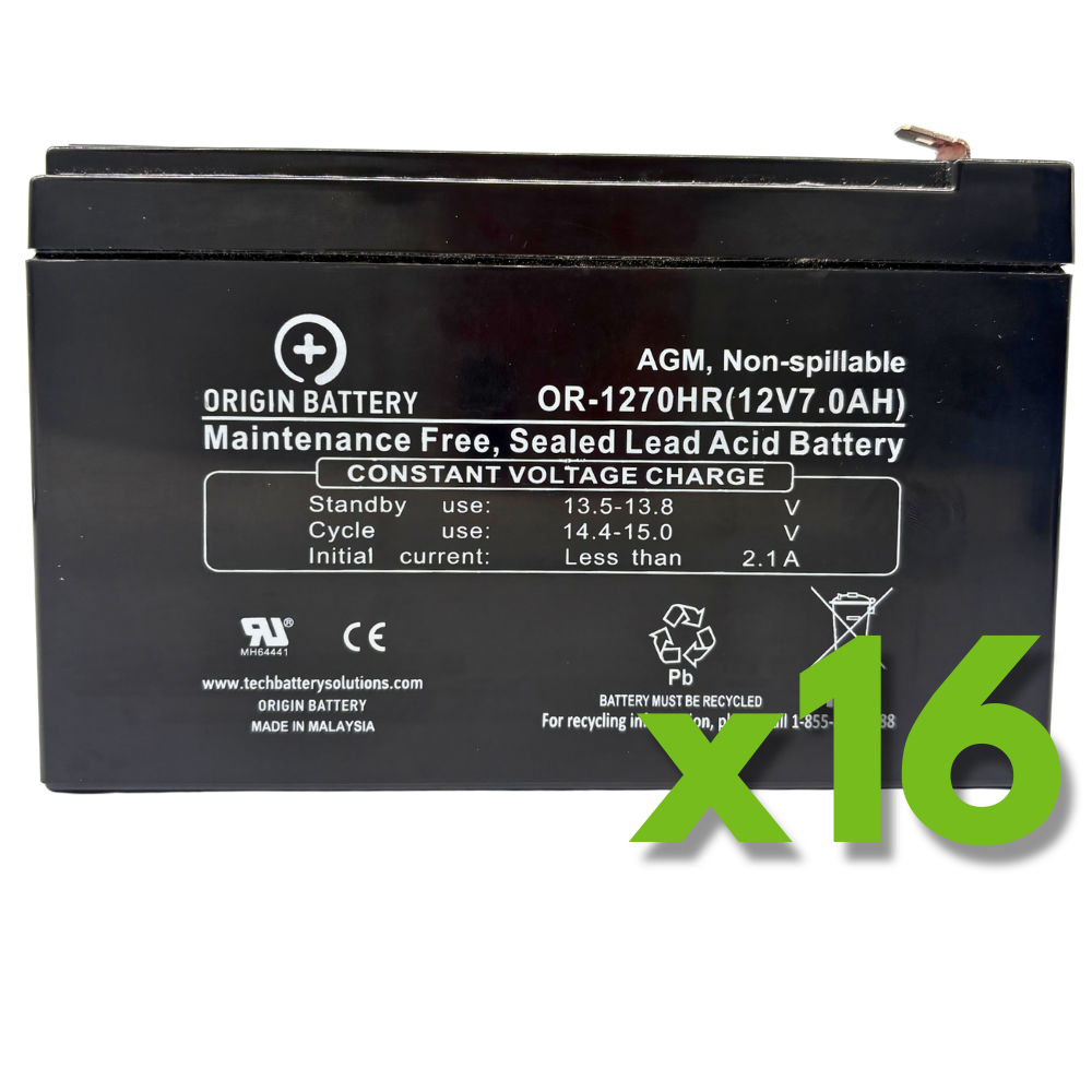 Minuteman MM3000CP/1 Battery Replacement Kit also fits: MM3000CP/2