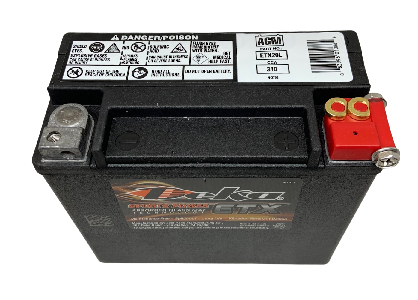 Big Crank Deka EX20L Batteries, Shop Deka 12-V Batteries