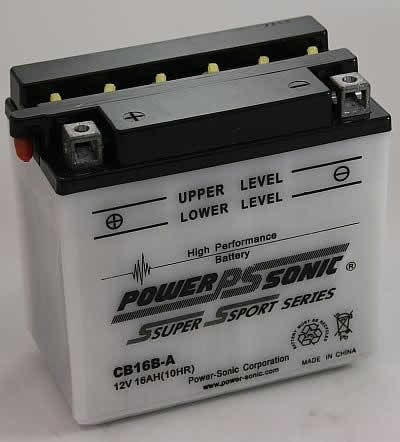 GS GM16B-4A Battery Replacement