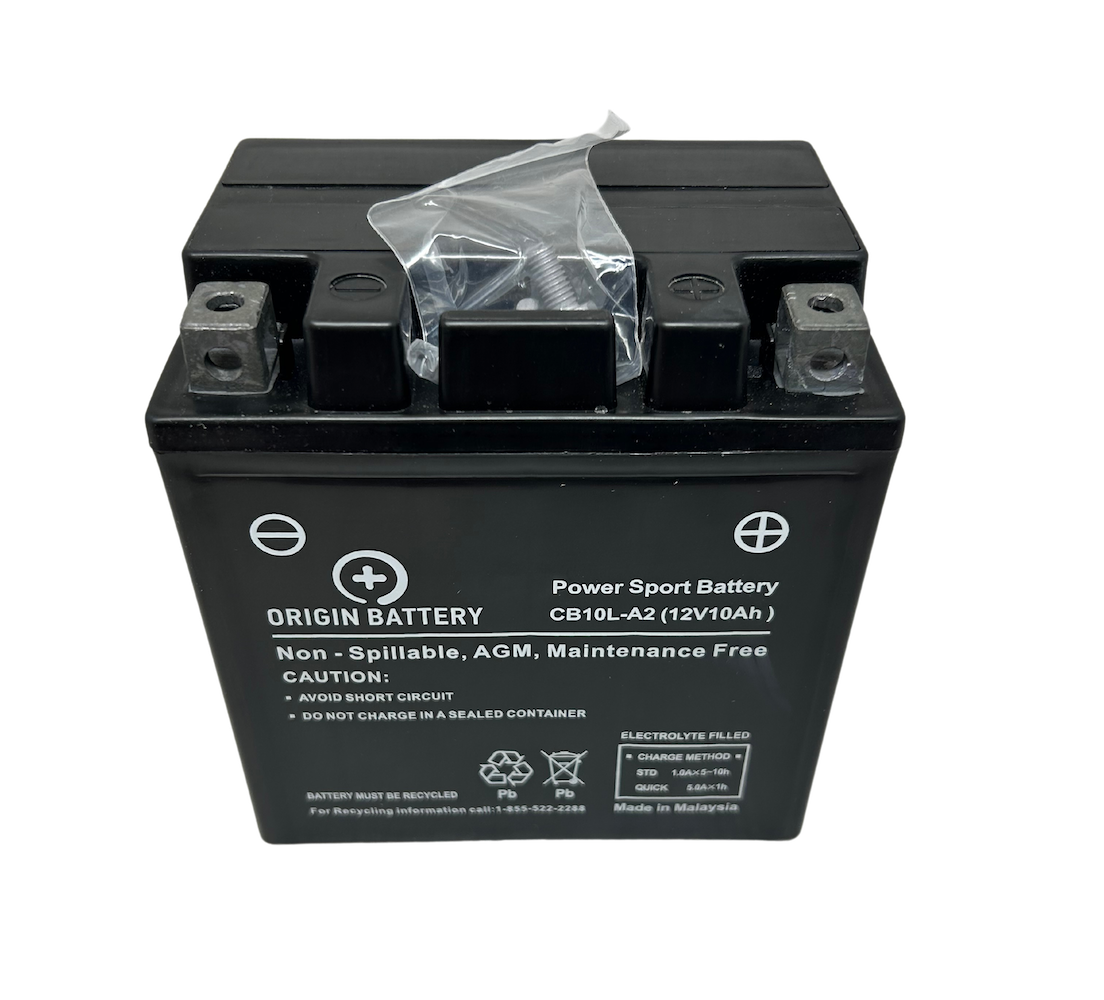 Suzuki GS550M Battery (1977-1982) also fits GS550TX (1977 - 1982)