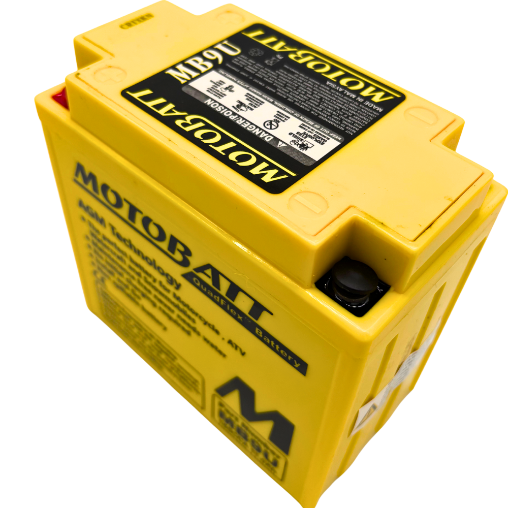 Replacement Deka YB9L-A2 Battery | 12V 140CCA AGM | MB9U