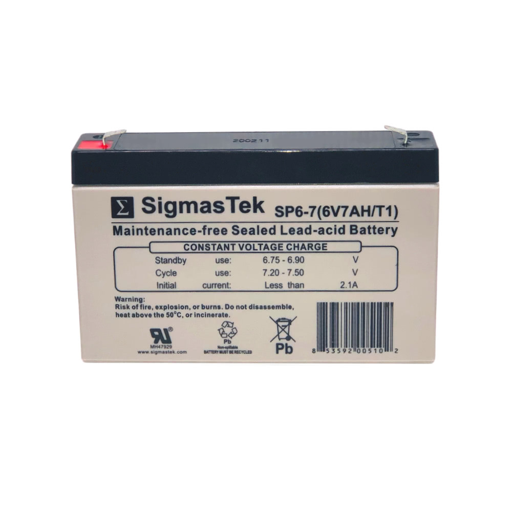 Sigma's Tek SP6-7 Battery