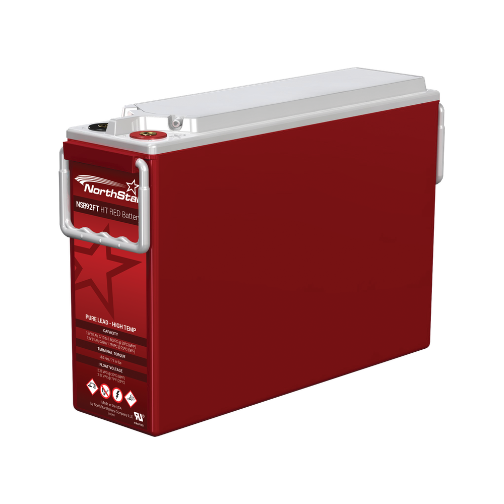 NorthStar NSB92FT HT RED Pure Lead - High Temp Battery