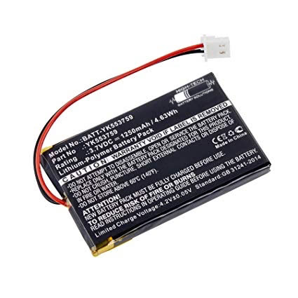 Uniden - UBW2010C and YK553759 Battery Replacements