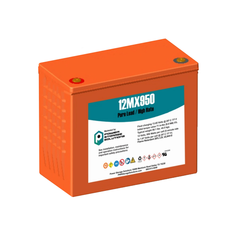 Power Storage 12MX950 High Rate Pure Lead Battery
