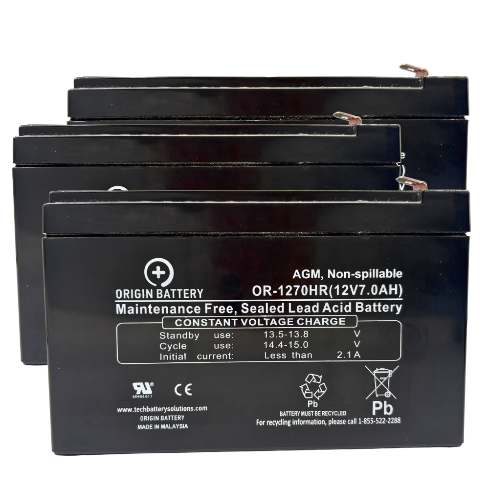 CyberPower RB1270X3A Battery Replacement CyberPower RB1270X3A Battery Replacement