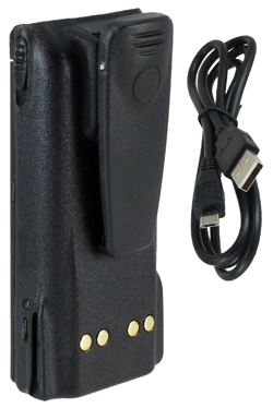 Motorola MT1500 Battery - 7.4V / 2500 mAh / Li-Ion / USB Charging Port