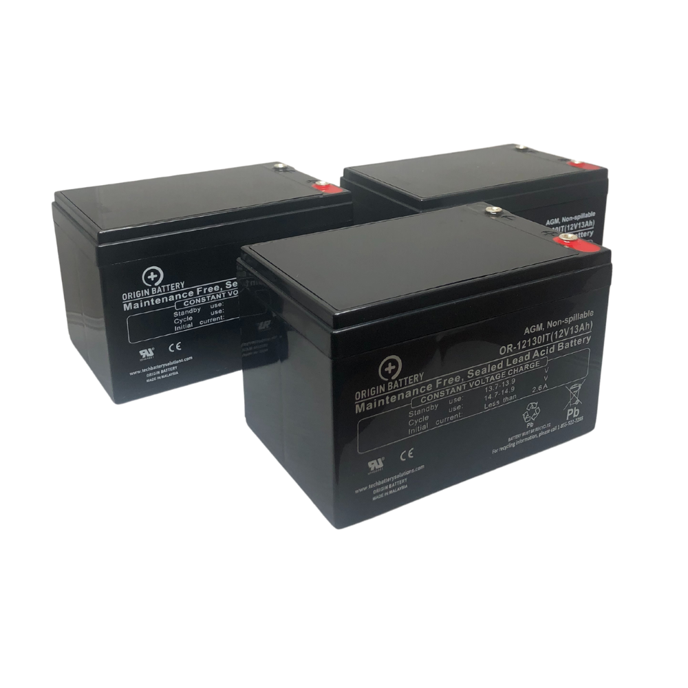 Rosso Motors F1 eRacer Red/Black Battery Replacement Kit
