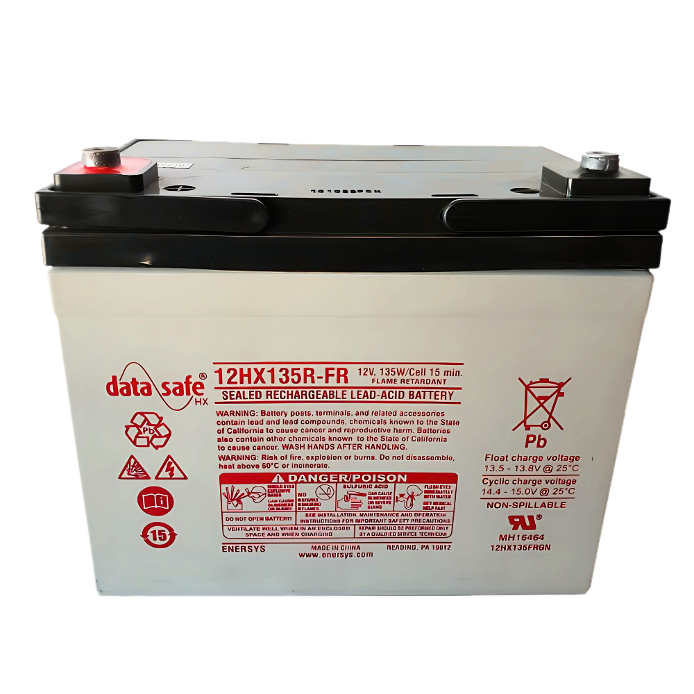 EnerSys DataSafe 12HX135R-FR 12V 136W UPS Battery - High Power VRLA